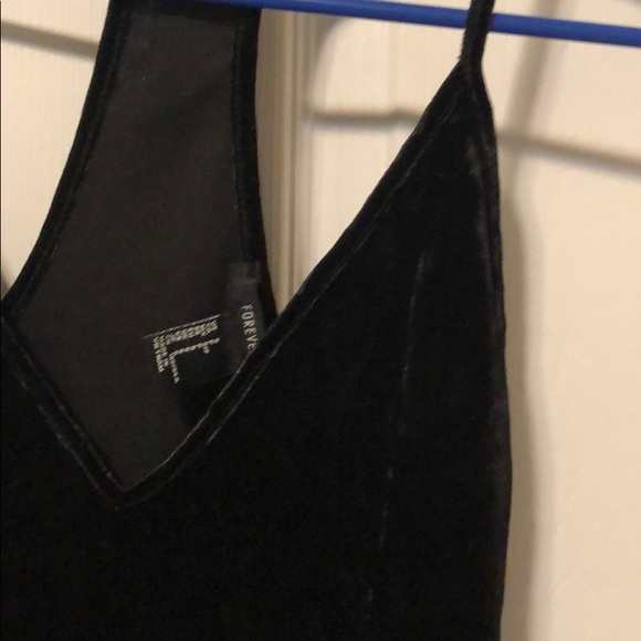 velvet tank top - Picture 2 of 3